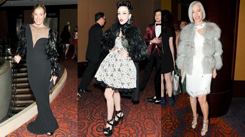 Illustration for article titled Crystal Renn Shows Off New, Invisible Eyebrows at NYC Charity Gala
